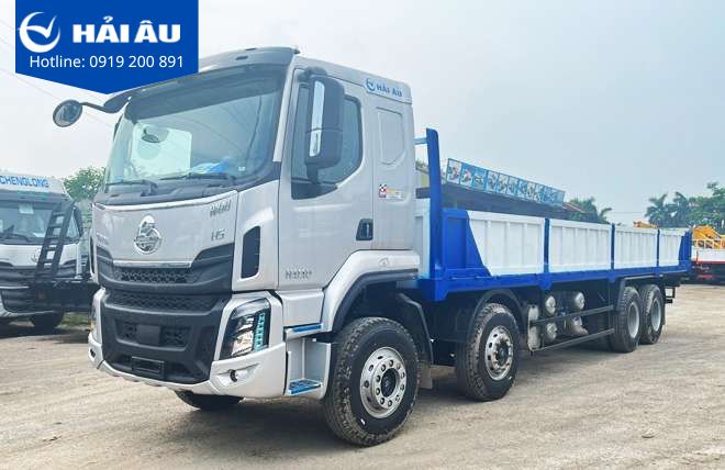 Xe tải chenglong 4 chân H5 thùng phổ thông