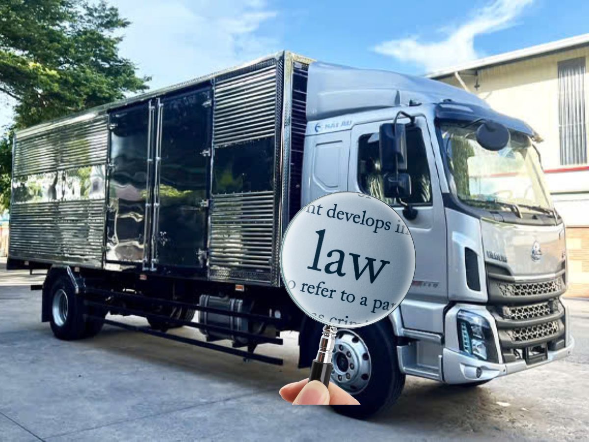 Lỗi quá chiều dài xe tải