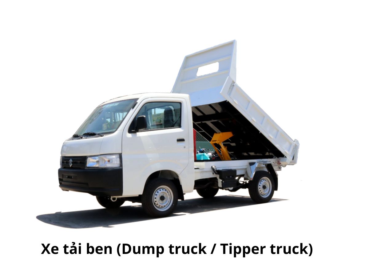 xe tải ben tiếng anh là gì
