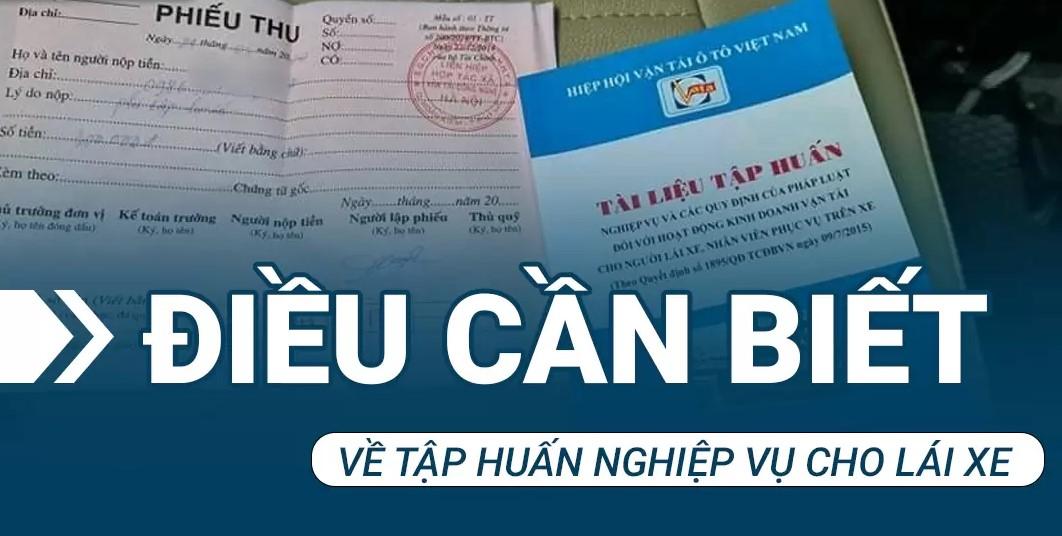 Lái xe tải có cần tập huấn nghiệp vụ không?